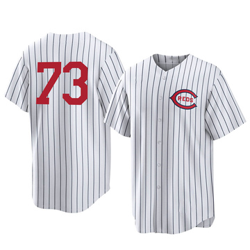 Chuckie Robinson Men's Cincinnati Reds 2023 City Connect Jersey - Black  Replica