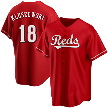 Ted Kluszewski Men's Replica Cincinnati Reds Red Alternate Jersey