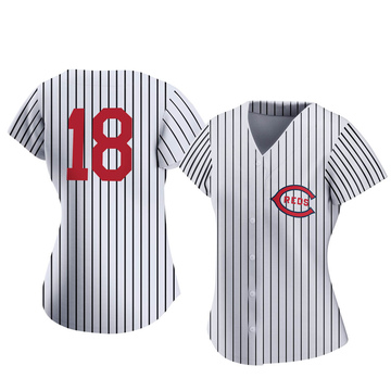 Ted Kluszewski Women's Authentic Cincinnati Reds White 2022 Field Of Dreams Jersey