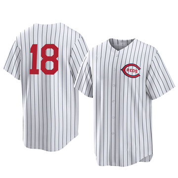 Ted Kluszewski Youth Replica Cincinnati Reds White 2022 Field Of Dreams Jersey